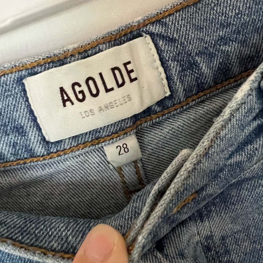 AGOLDE Riley High Waisted Jeans - Picture 4 of 7